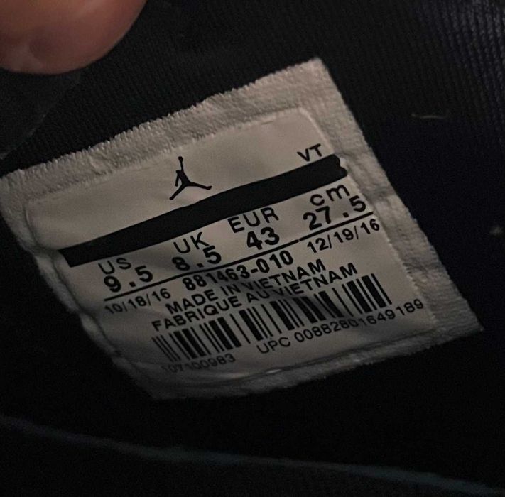 Nike Air Jordan Trainers Prime Oreo Мъжки Маратонки