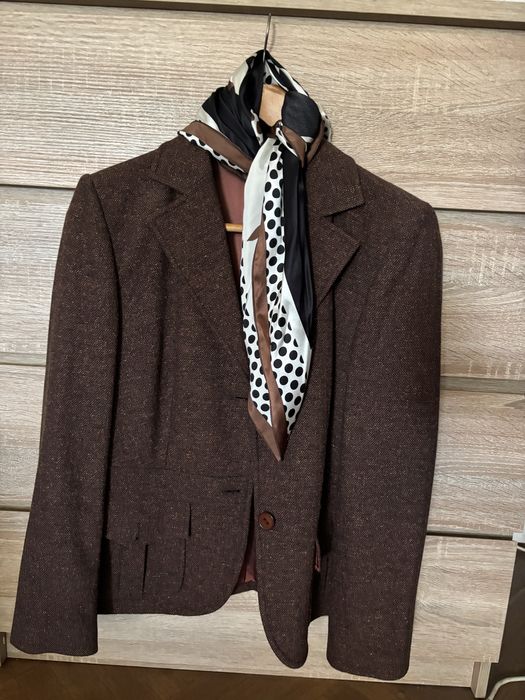 Дамско сако цвят шоколад