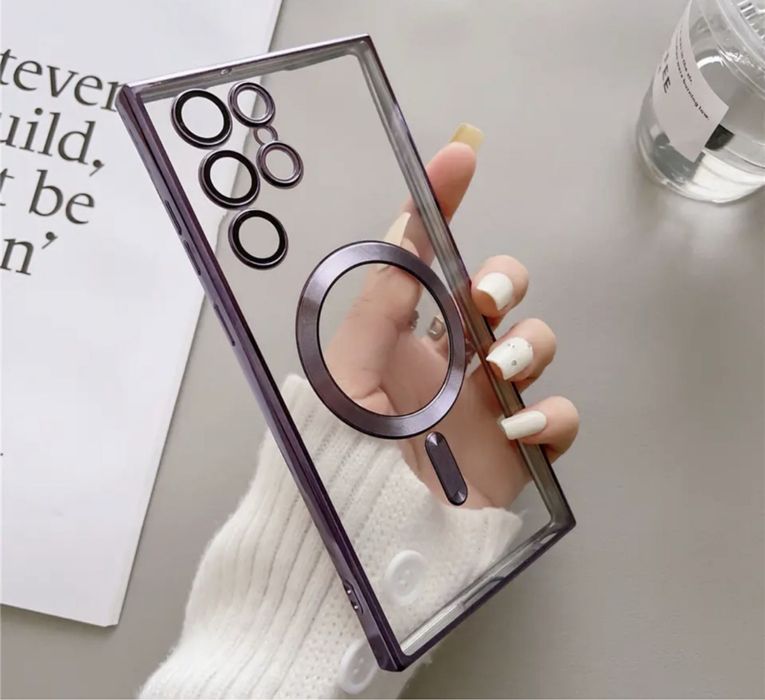 Samsung S22/S23/S24/S25/S26 PLUS ULTRA Husa Magsafe Folie Silicon