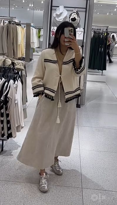 Жакет накидка от Zara