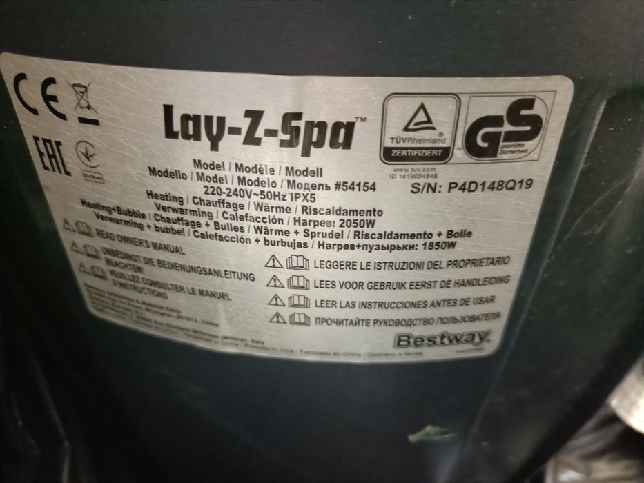 Pompa pentru piscină jacuzzi Lay-z-spa