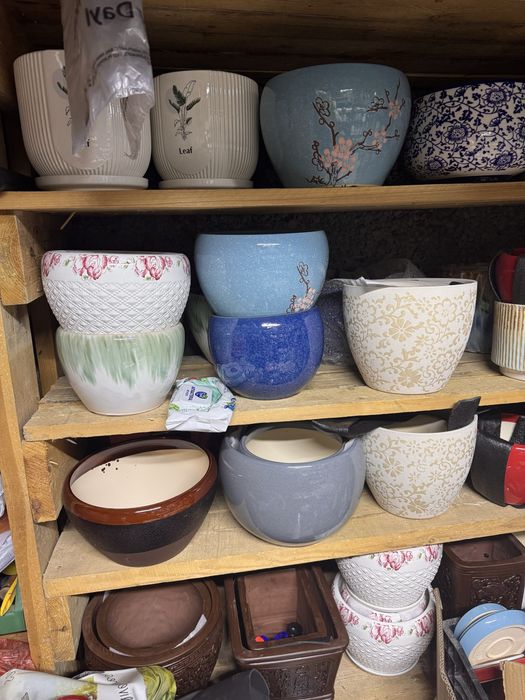 Горшки под цветы , бансаи