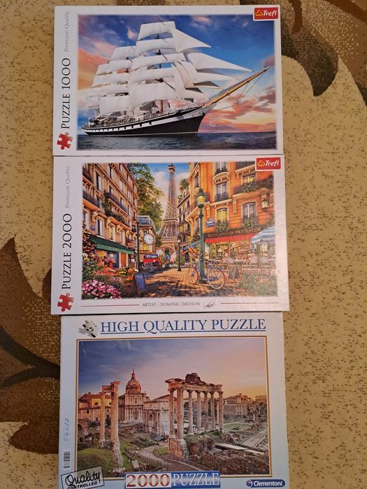 Vand puzzle pentru pasionati
