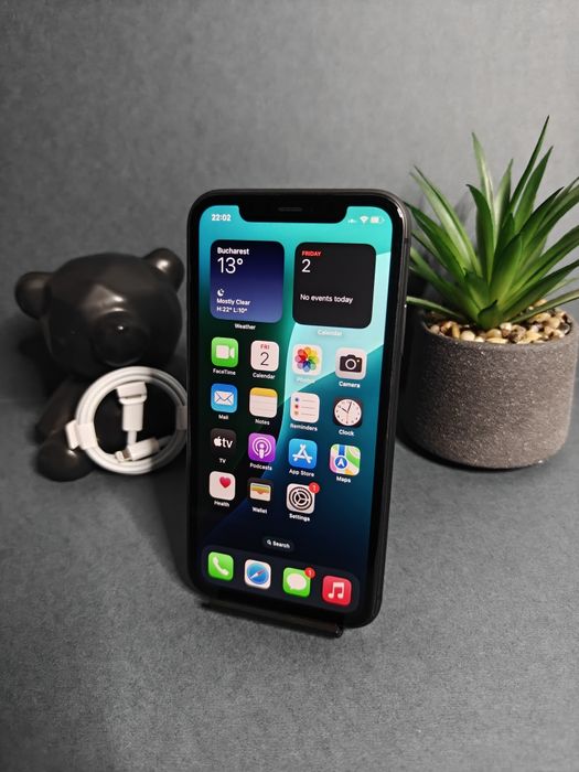 iPhone 11, 64GB Black • Perfect Funcțional! • Condiție Excelentă!