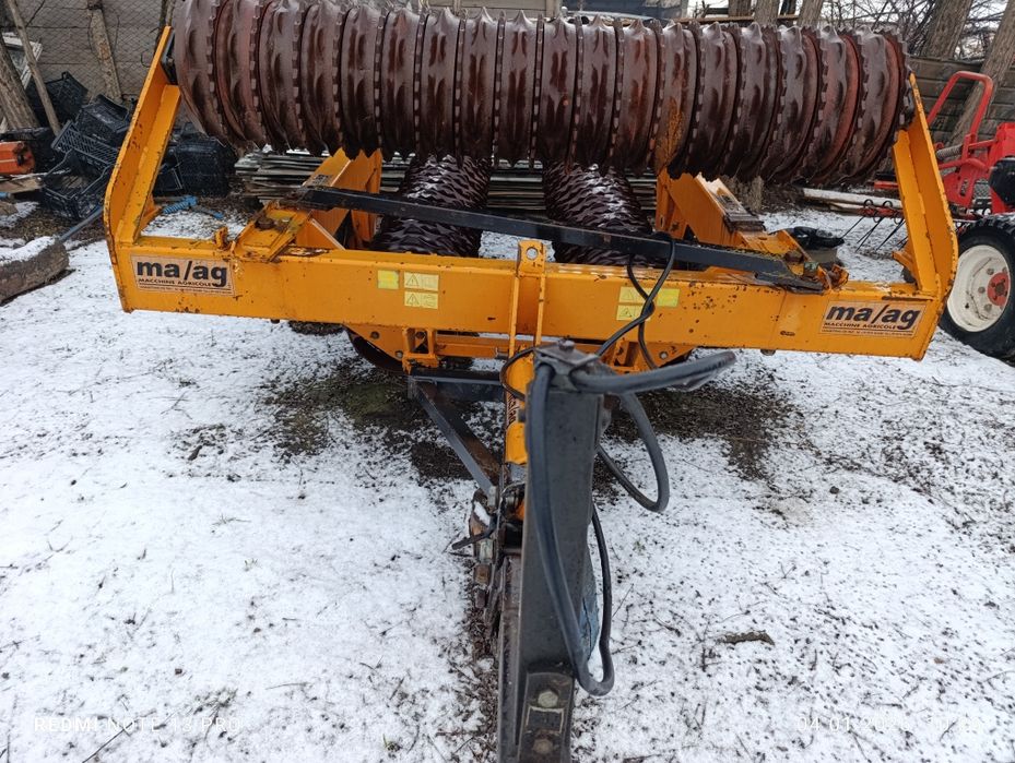 Tăvălug greu 3 segmente 6m stare f buna hidraulic