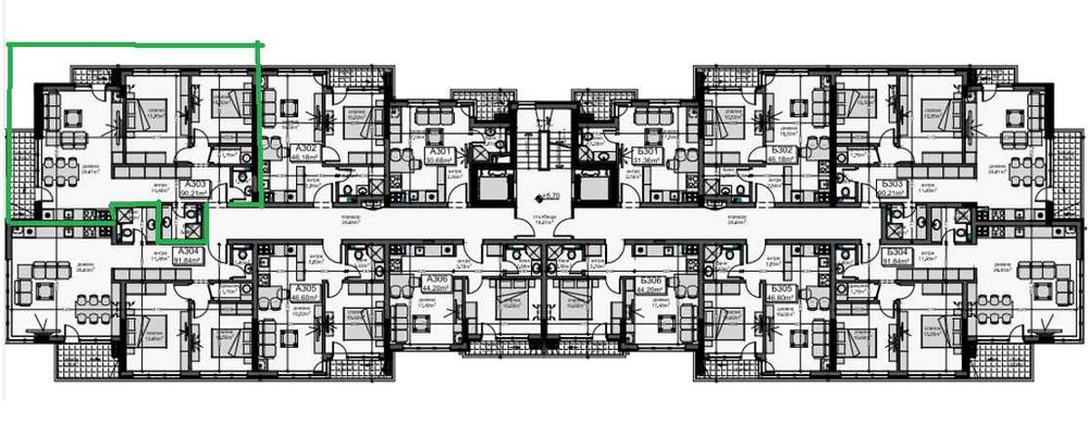 Продава се Тристаен апартамент в София, Овча купел - 103 кв.м за 1636 €/кв.м - Снимка #6