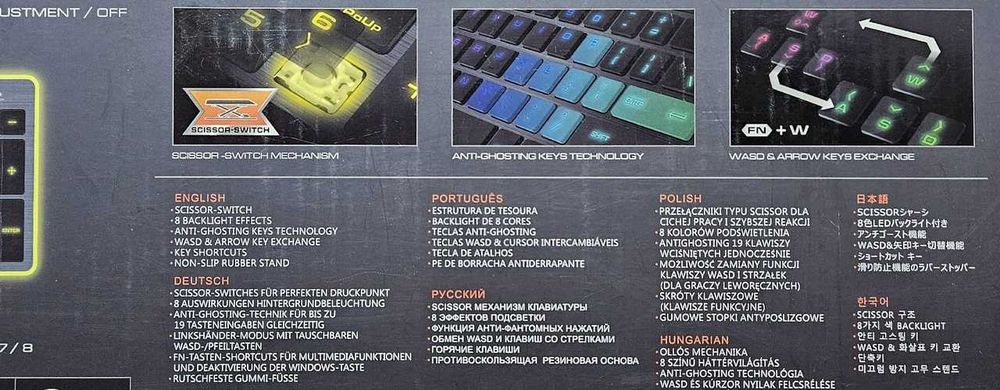 Клавиатура проводная Cougar VANTAR