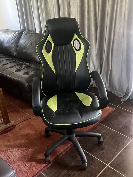 Scaun Gaming piele neagra