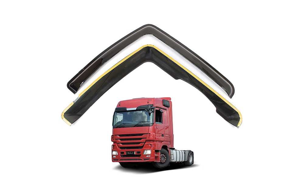 ВЕТРОБРАНИ Mercedes Actros МЕРЦЕДЕС АКТРОС (02-15) комплект