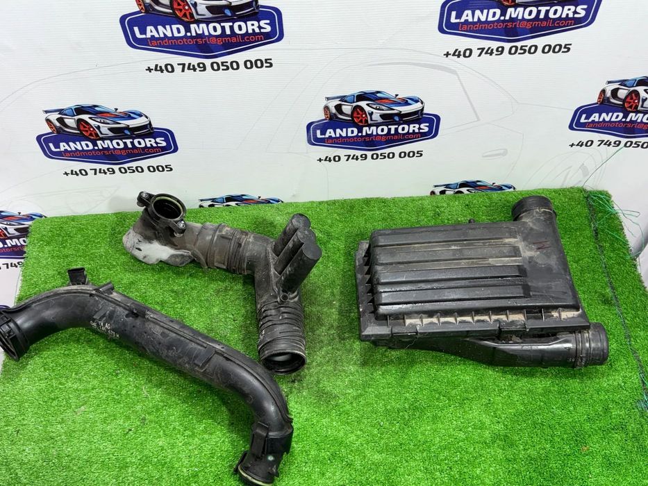 CARCASA FILTRU AER / TUBULATURA ADMISIE AER / TUBULATURA INTERCOOLER SKODA OCTAVIA 3 SEDAN 1.4 BENZINA 2015 / VW GOLF 7 COD OEM 04E145673M 04E129611G 04E129651C 2013-2016