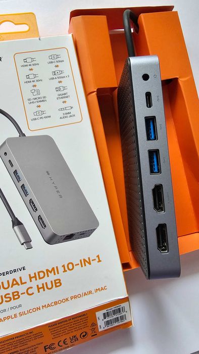 Hyperdrive DUAL HDMI 10-IN-1 USB -C HUB