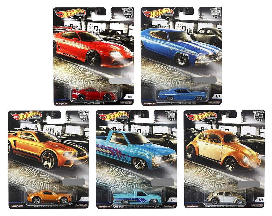 Hot wheels Car Culture Cruise Boulevard set