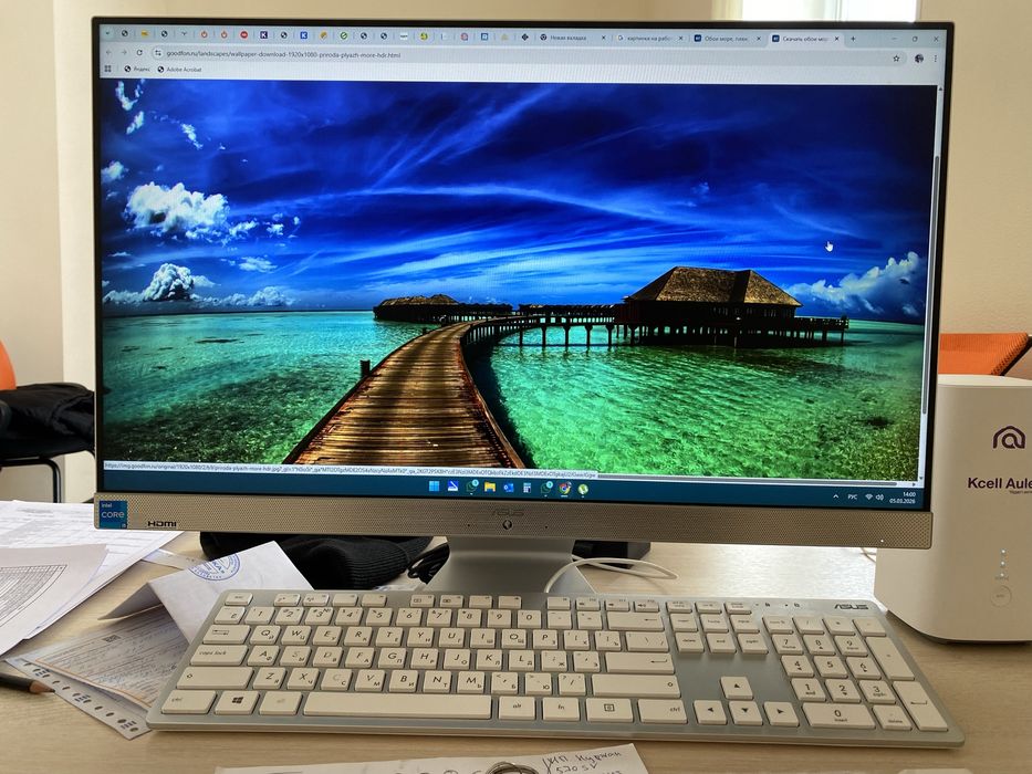 Моноблок и принтер