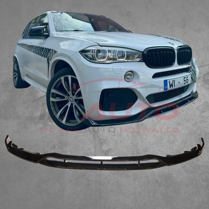 Лип Спойлер за Bmw F15 - М tech броня - бмв ф15 сплитери, тунинг нож
