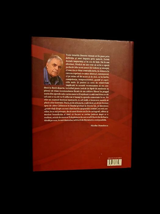 Istoria critica a literaturii romane (cartonata) -  Nicolae Manolescu