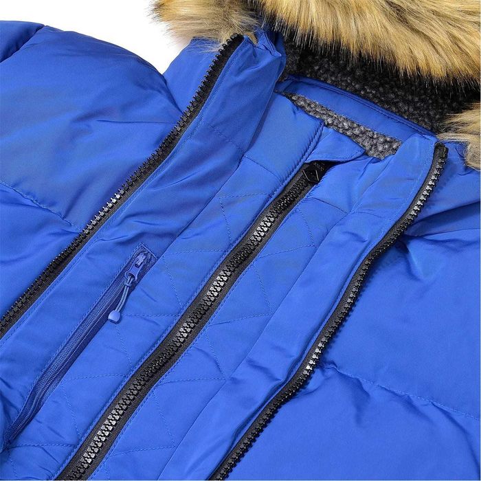 мъжко яке за зимата с подплата и два ципа SoulCal 2 Zip Bubble Jacket