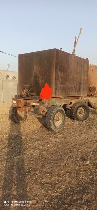 Бочка на колесах, прицеп