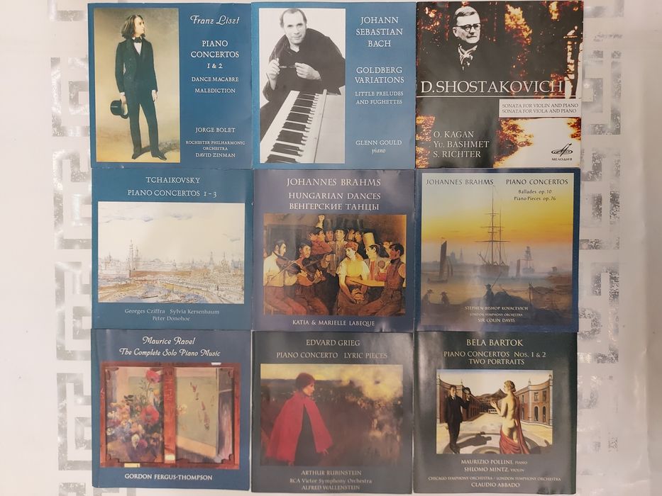 Классика фортепиано на CD