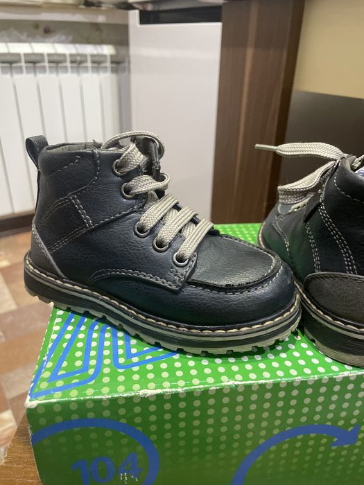 Кожаные ботиночки на весну!