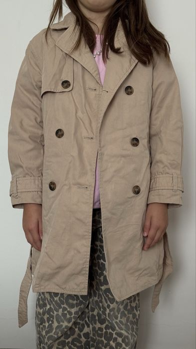 Trench fetite bej