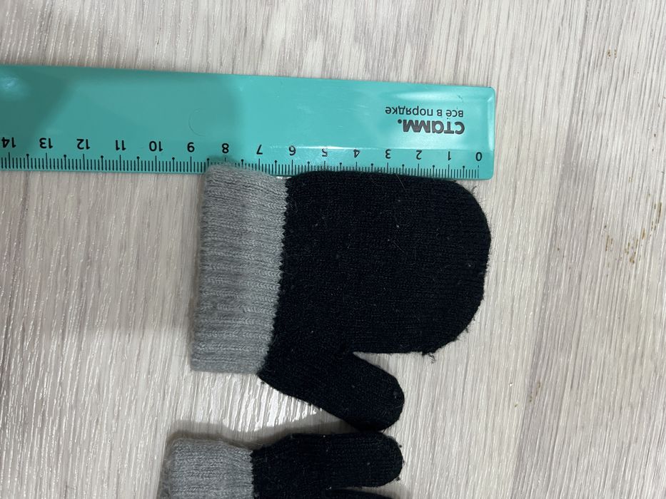 Варежки осенние для малышей