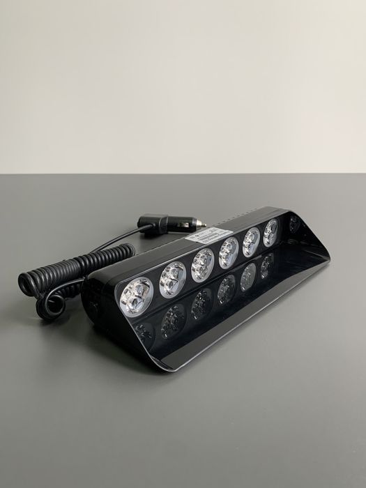 Stroboscop auto LED parbriz, albastru - S7