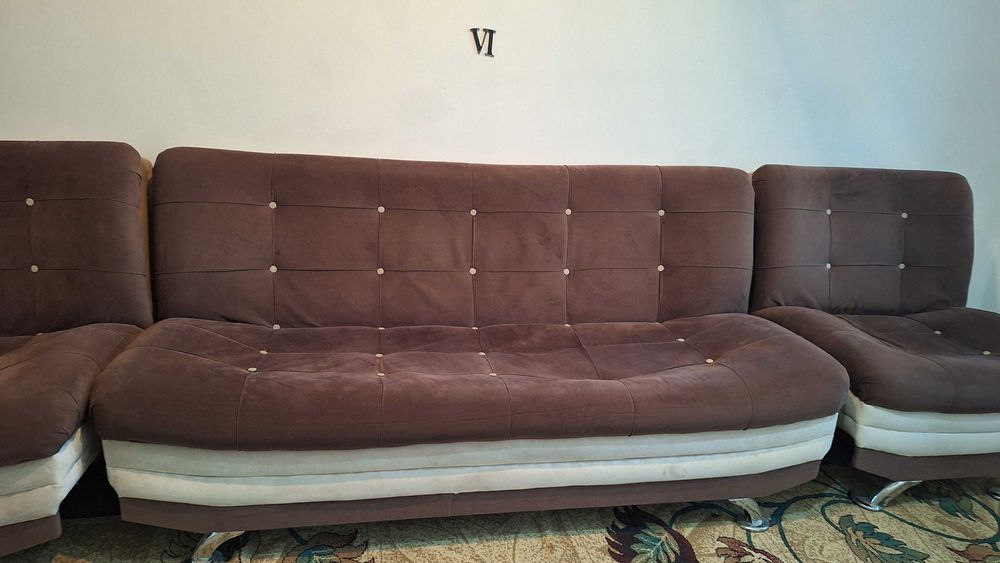 Диван и 2 кресла