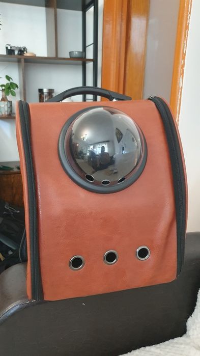 Rucsac pentru transport pisici astronaut