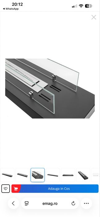 Semineu cu Bioetanol pentru casa