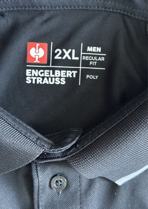 Tricou barbati polo Engelbert Strauss poly Silverfresh marimea 2XL
