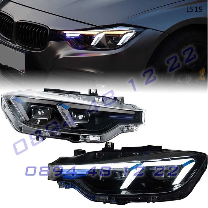 Тунинг LED фарове BMW 3 F30 F31 Ксенон 13-18 визия G Серия лед бмв ф30