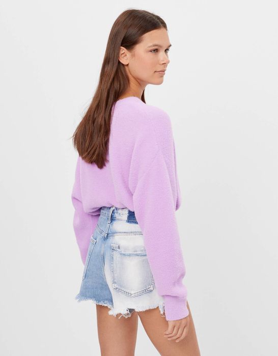 Bershka чисто нови къси панталонки с висока талия Zara