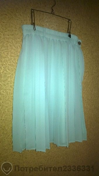 Красива Пола На Плисета Цвят - Резида