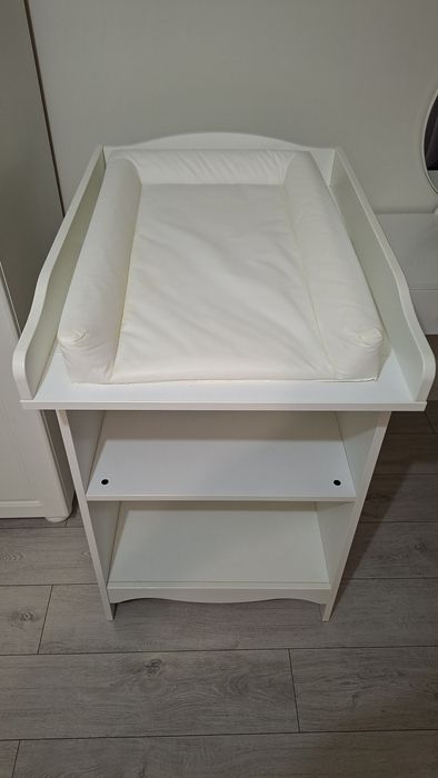 Vand Set Patut bebe din lemn120x60(fara urme de utilizare)