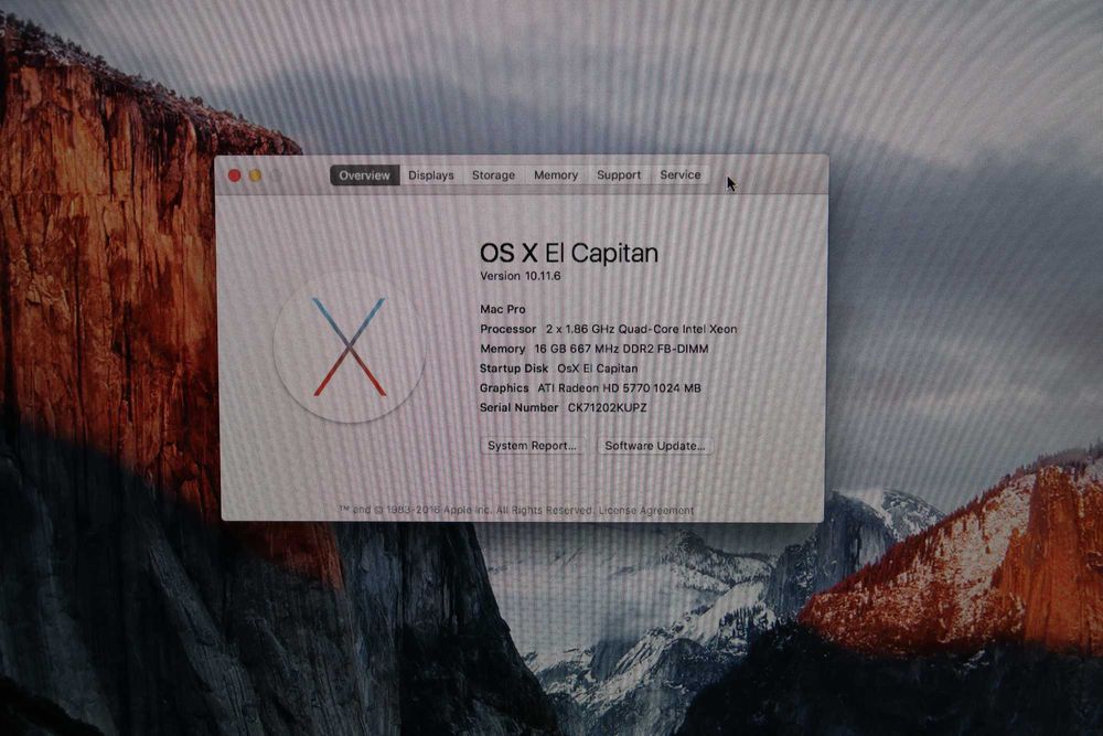 Apple Mac Pro A1186 emc 2113