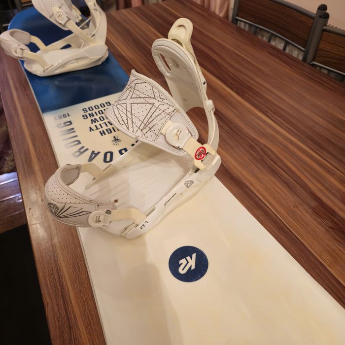 Placa Snowboard K2 Raygun 160 cu legaturi Fastec Crazy Creek M/L