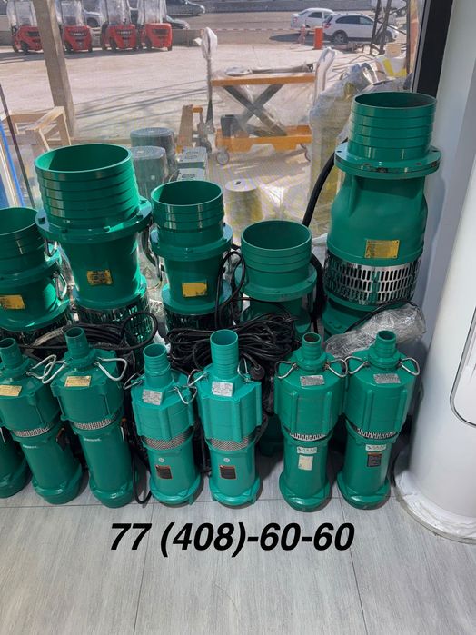 Погружной дренажный глубинный насос QY 250-7/7,5кВт 200лик 323м3/час