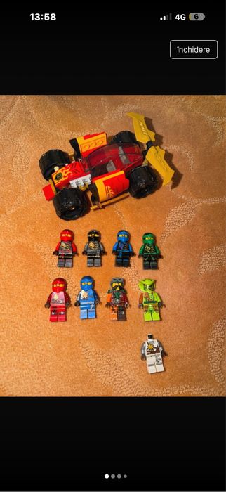 Minifigurine lego ninjago