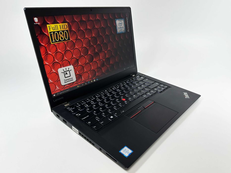 Laptop Lenovo Thinkpad T470s Intel i7 40 gb ram 512 gb ssd Ecran 14 inch Full HD Design slim Gama business Factura si Garantie 1 an