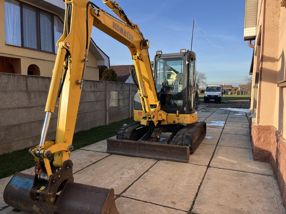Miniexcavator komatzu pc 55