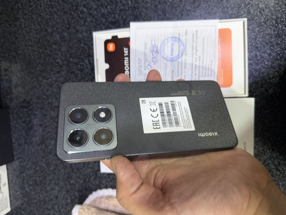 xiaomi 14T pamit 16.512g holati ideal karopka dak kamplekt
