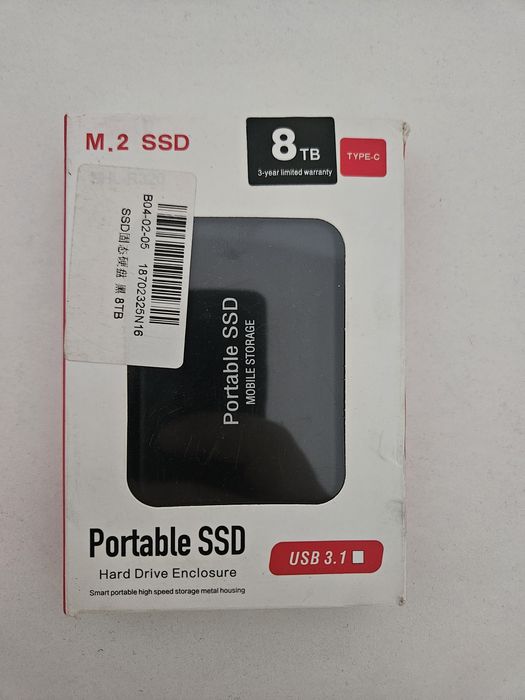 SSD 8Tb , USB 3.1