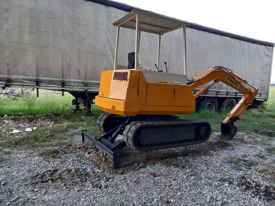 Miniexcavator 2,5 tone Komatsu