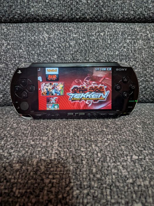 Psp 1000 128 GB modat cu ecran ips