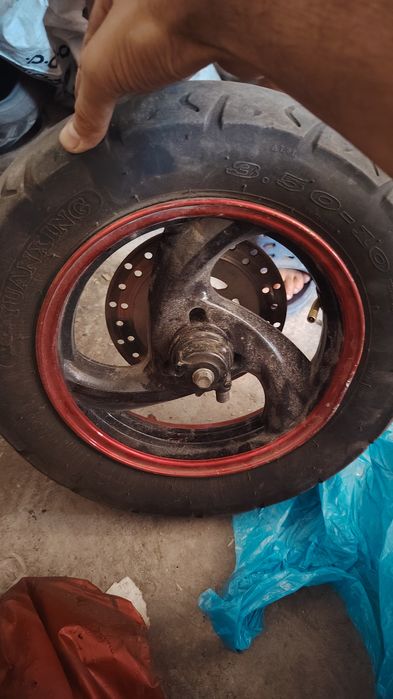 Skuter diska baloni 80,125 kublarga tushadi