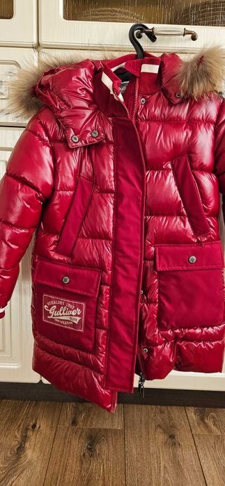 Пуховик Gulliver для девочки р.128