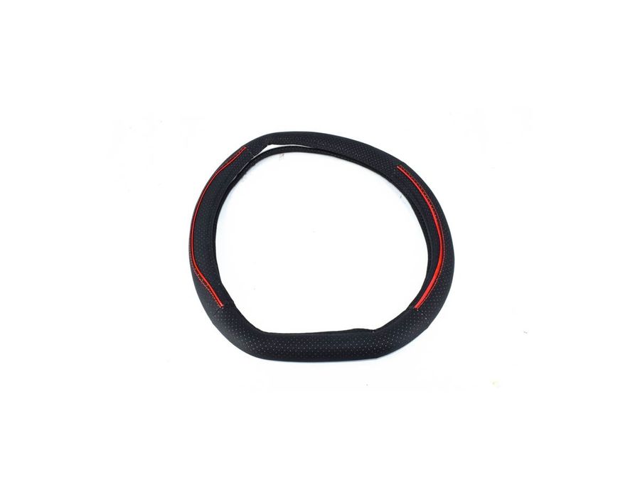 Husa volan sport tesit din imitatie piele marimea M Culoare