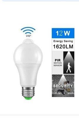 Led lampa blue carbon