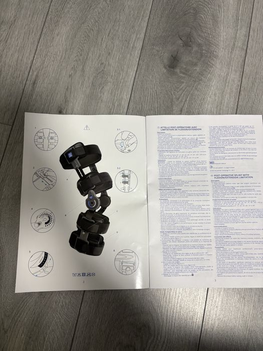 Vand orteza genunchi