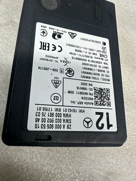 Senzor radar mercedes cod:a0009055310.